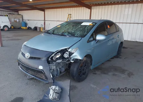 2013 Toyota Prius Two z USA, uszkodzony, nr VIN JTDKN3DU5D5552854